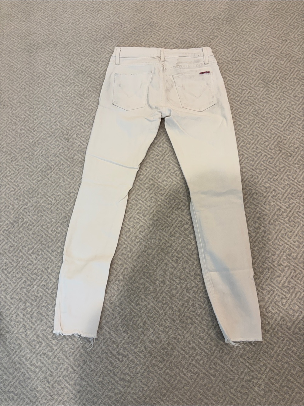 Women’s White Slim Fit Hudson Jeans
